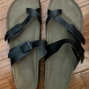 Madden Girl Black Strappy Sandals